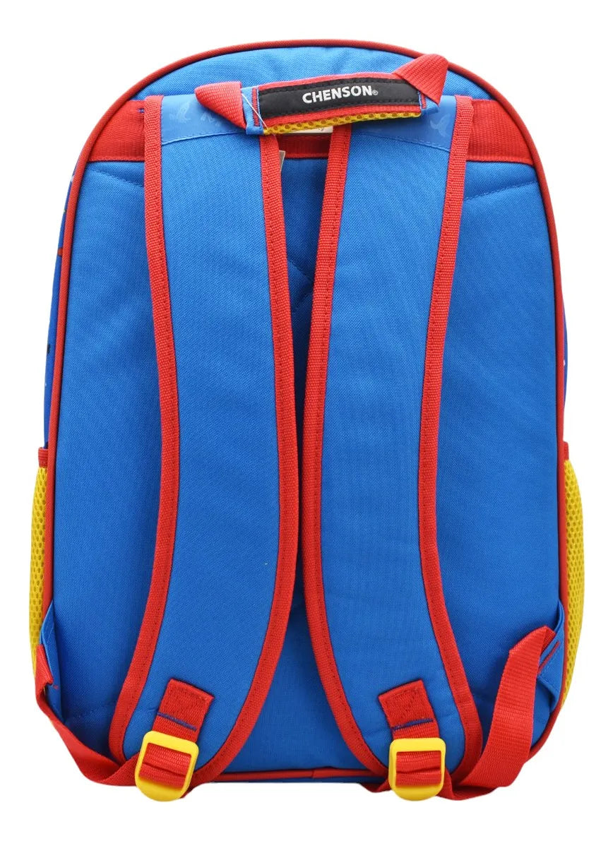 Chenson Mario Party Primary Backpack and Pencil Case with 3D Blue Detail