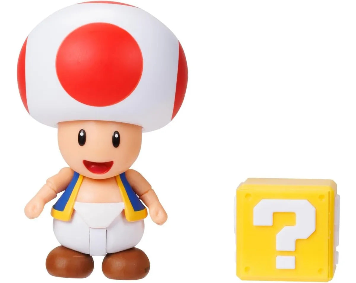 Super Mario Pack 4 Personajes Con Accesorio Jakks Pacific