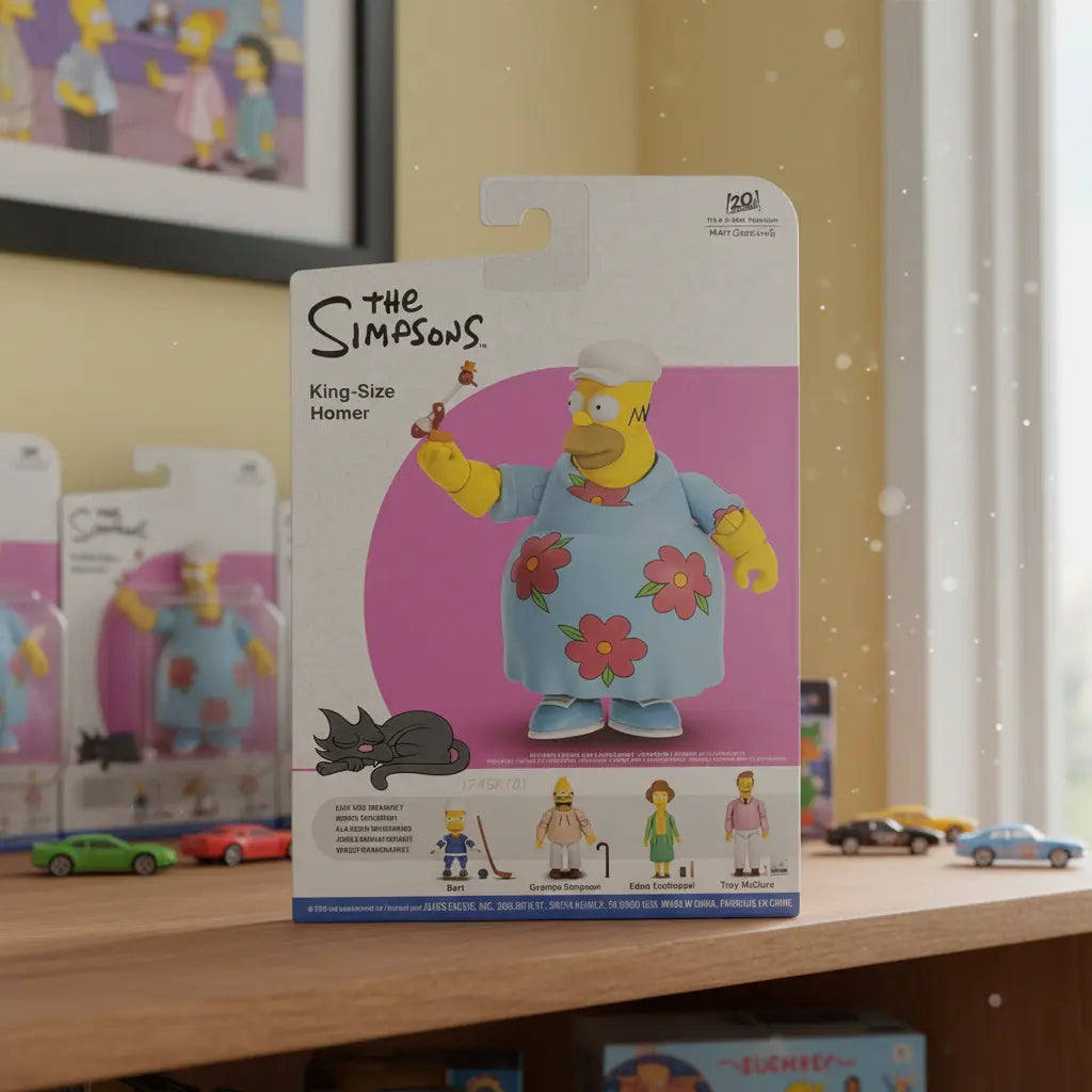 Los Simpson Homero King Size Figura 13cm Jakks Pacific