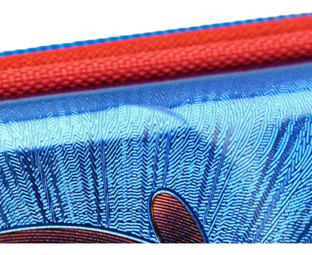 Chenson Super Mario Primary School Backpack and Pencil Case with Blue Printed Detail. Iridescent