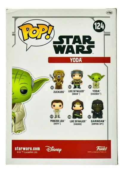 Star Wars Yoda #124 Edicion Limitada Funko Pop