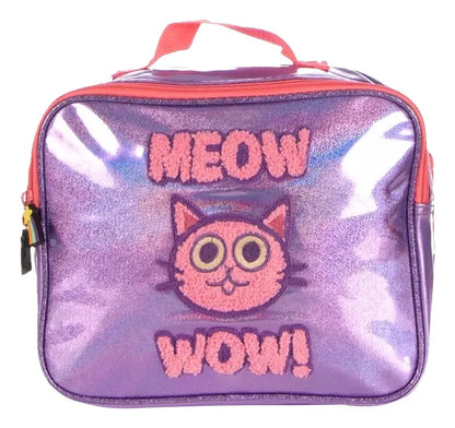 Lonchera Termica Gravity Falls Relieve Tornasol 7534 Atm Violeta Relieve