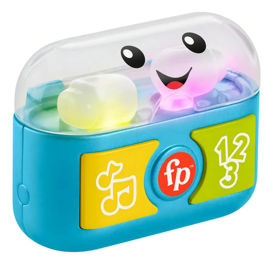 Fisher Price HWY46 Ríe Y Aprende Audífonos Juega Conmigo Color Multicolor