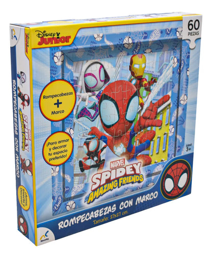 Disney Princesa Marvel Spidey Pack 2 Rompecabezas Novelty