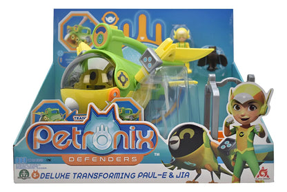 Petronix Defenders Deluxe Transforming Paul-e Y Jia Alpha Verde