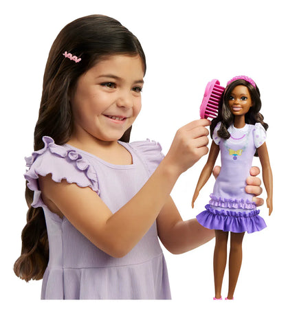 Barbie Mi Primera Barbie Muñeca Cabello Negro Con Puddle