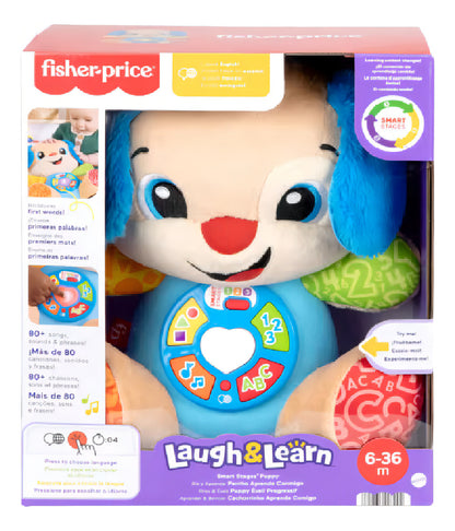 Fisher-Price Ríe y Aprende Juguete Perrito Aprende Conmigo
