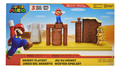 Super Mario Pack Desierto Y Dehesa Bellotera Jakks Pacific Multicolor