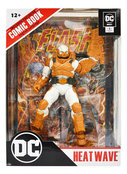 Dc Heat Wave The Flash Comic Page Punchers Mcfarlane Toys