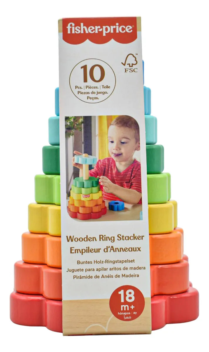 Tazas De Actividades Y Juguete De Apilar Aritos Fisher Price Multicolor
