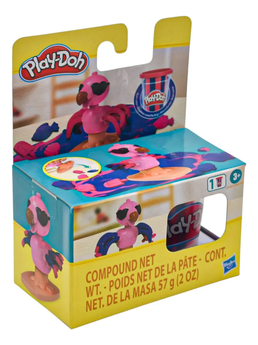 Play-doh Pack 3 Moldes De Animales 171 G Hasbro Color Multicolor
