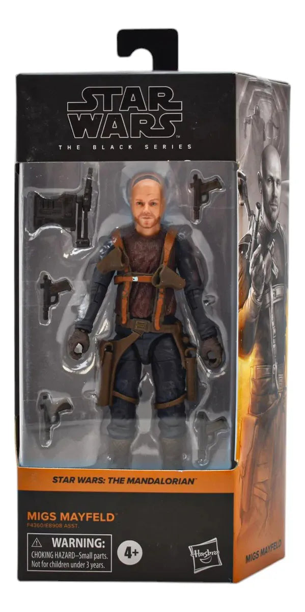 Star Wars The Mandalorian Pack 6pz Black Series #3 Hasbro