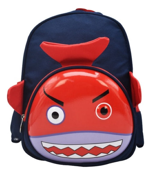 Mochila Tiburon Mini Backpack 3d Azul Ll23kbm017