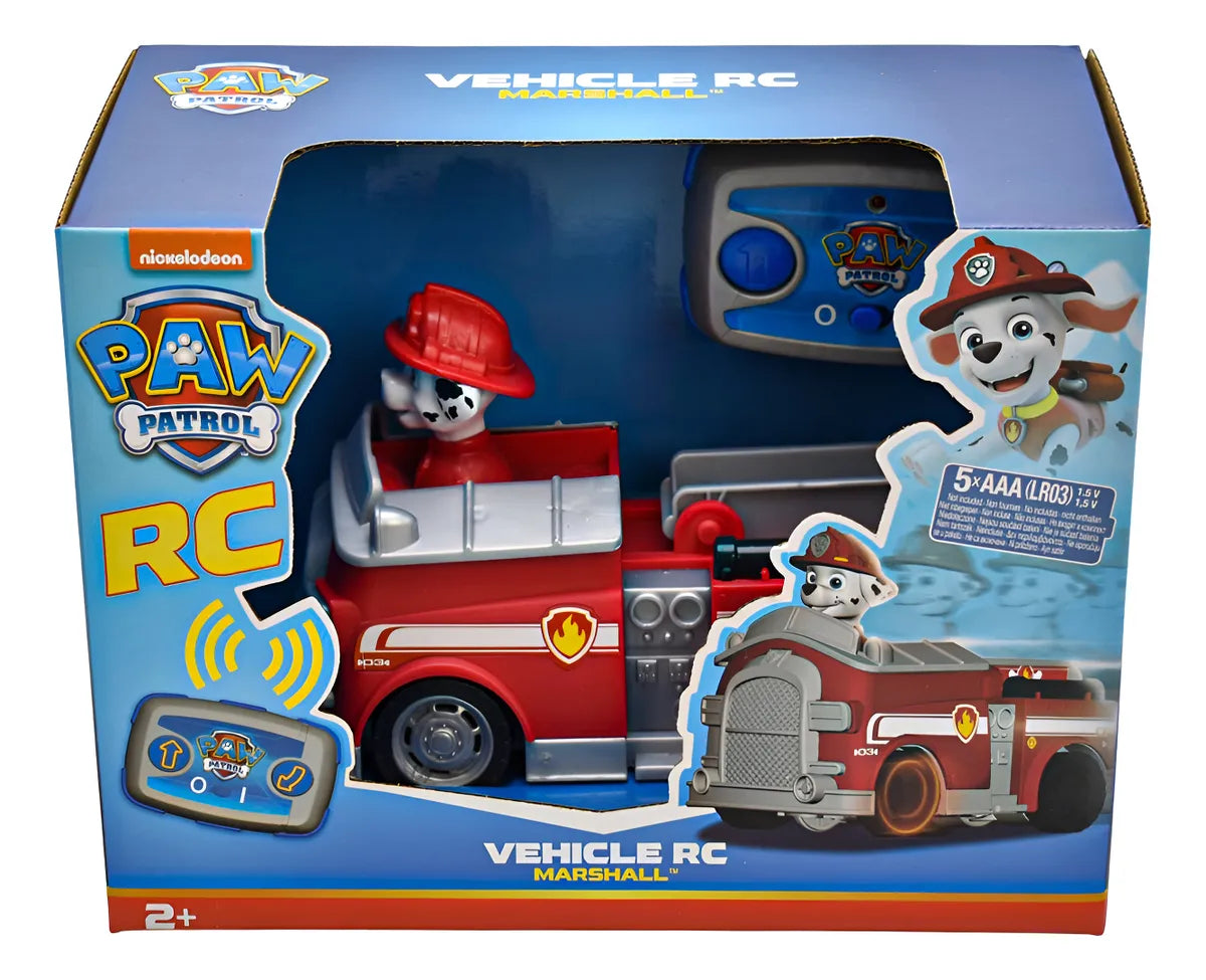 Paw Patrol Marshal Vehiculo Radio Control 2 Años Spin Master Rojo Marshall