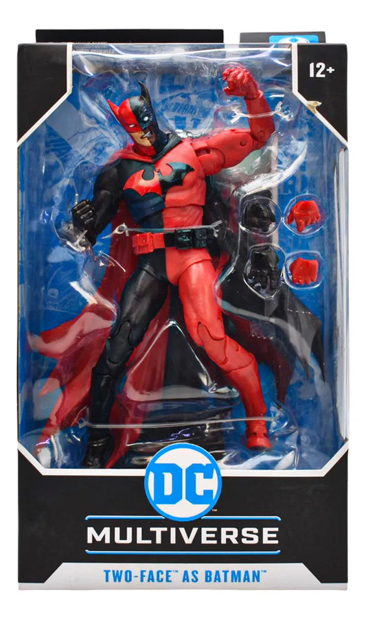 Dc Multiverse Batman Reborn Two Face As Batman Mcfarlane Da