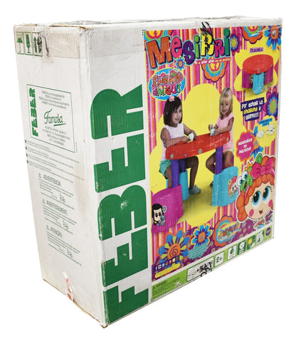 Distroller Chamoy Mesirri Mesa Infantil Flip Flap Feber Cf Multicolor