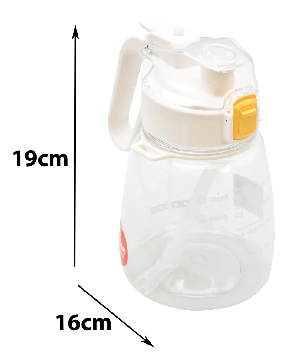Botella De Tritan Con Asa Y Atomizador Dodge 1.2l Sm22hat103