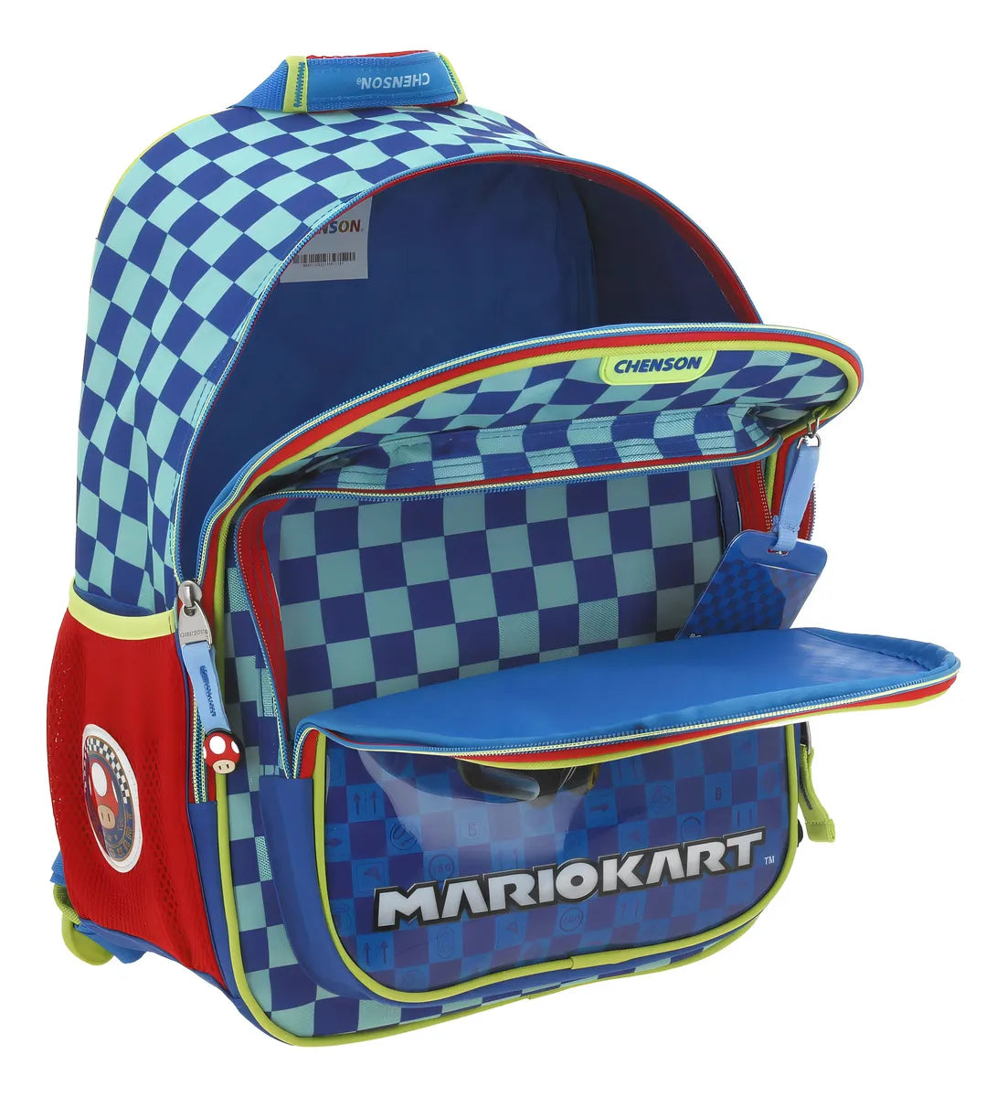 Mochila Mariokart Mario Glider Estampado Mb66135 Primaria Chenson Color Multicolor