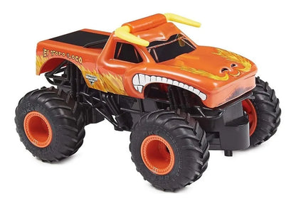 Auto Control Remoto Monster Jam El Toro Loco 1:24 Spin Master Naranja