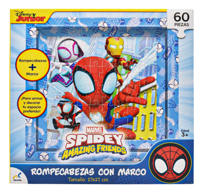 Disney Princesa Marvel Spidey Pack 2 Rompecabezas Novelty