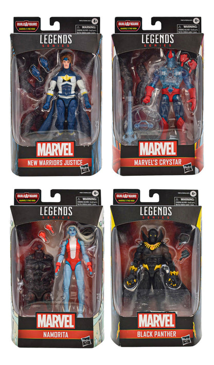 Marvel Legends Series Pack 4 Figuras 18cm Hasbro Cf