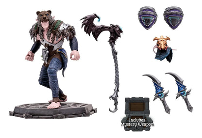 World Of Warcraft Elf Druid Y Rouge Rare 12cm Mcfarlane