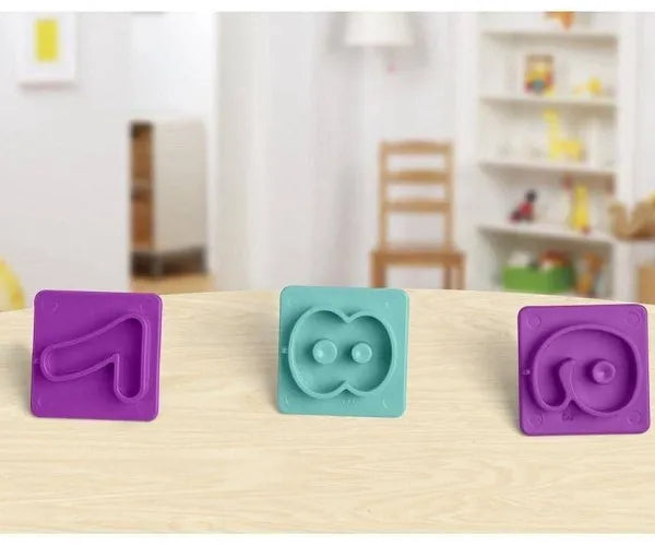 Set de Play Doh Números y Figuras con 6 Botes de Masas
