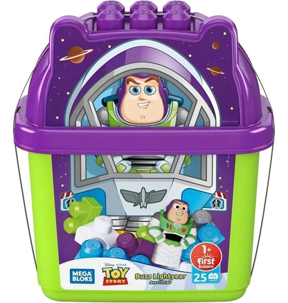 Juguete De Construcción Mega Bloks Cubeta De Buzz Lightyear Cantidad de piezas 25