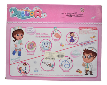 Set De Pediatra Con 8 Pz Color Rosa Small Doctor Df546-92ab