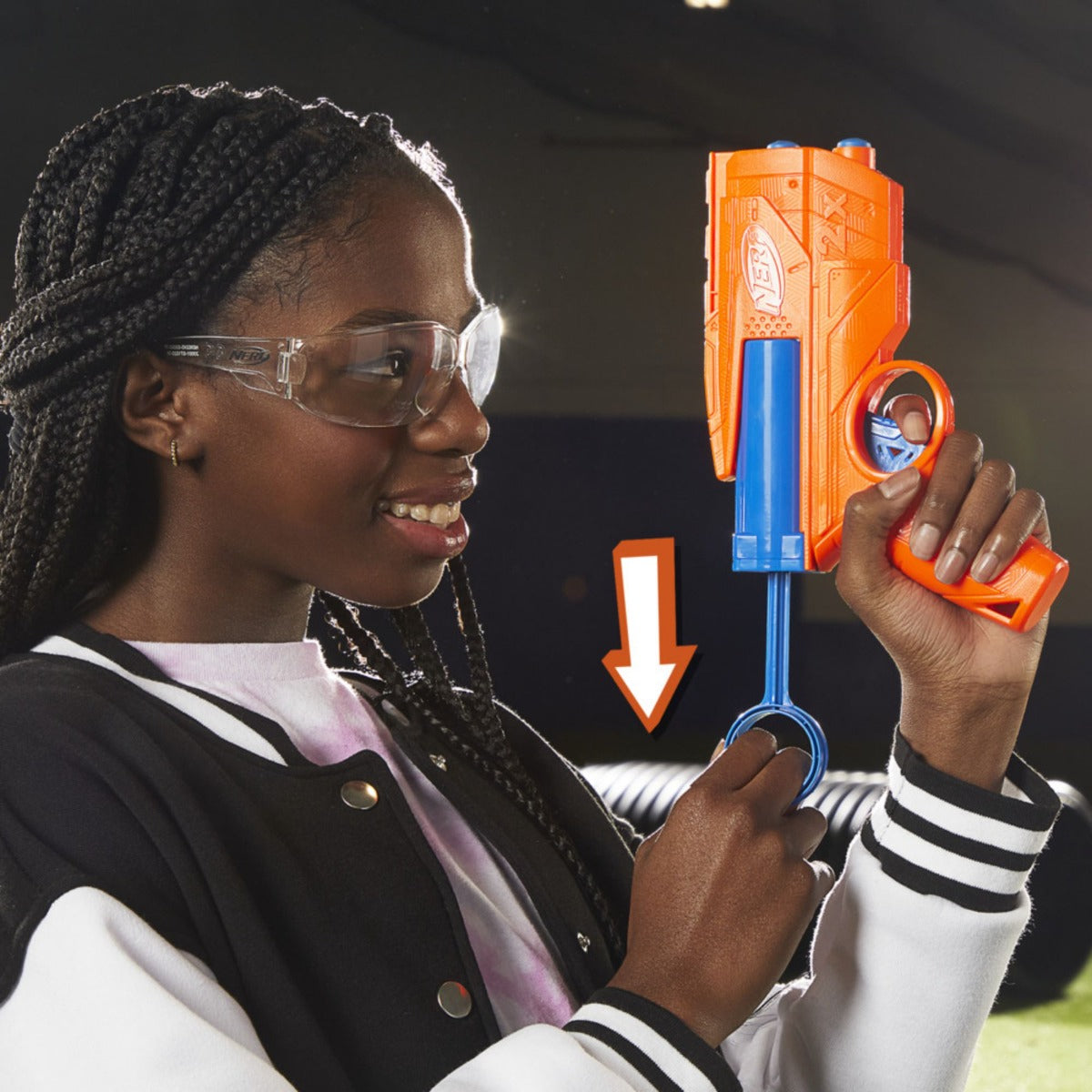 Nerf N Series Lanzador Ward 2 Dardos Nerf N1 Color Rojo