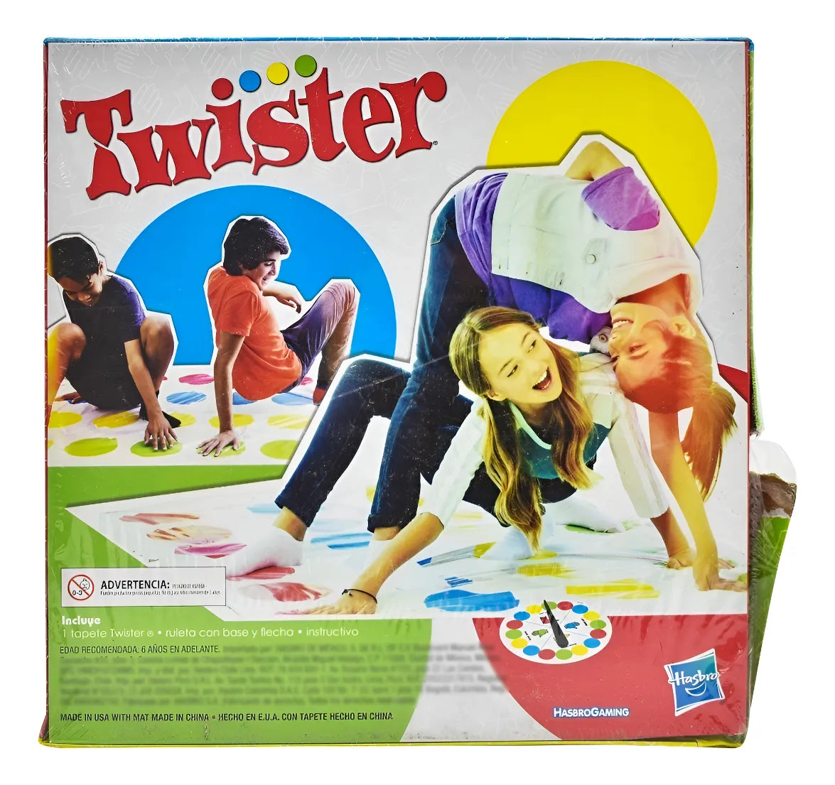 Twister Clasico Juego De Piso Hasbro Cd