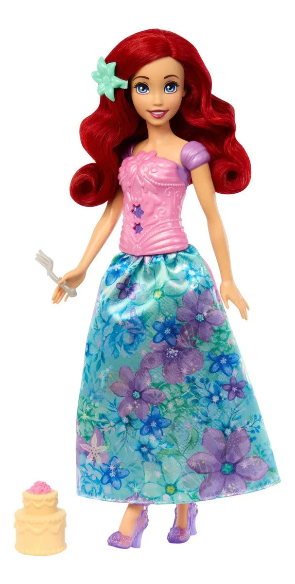 Disney Princesa Spin And Reveal Muñeca Ariel 29cm Mattel