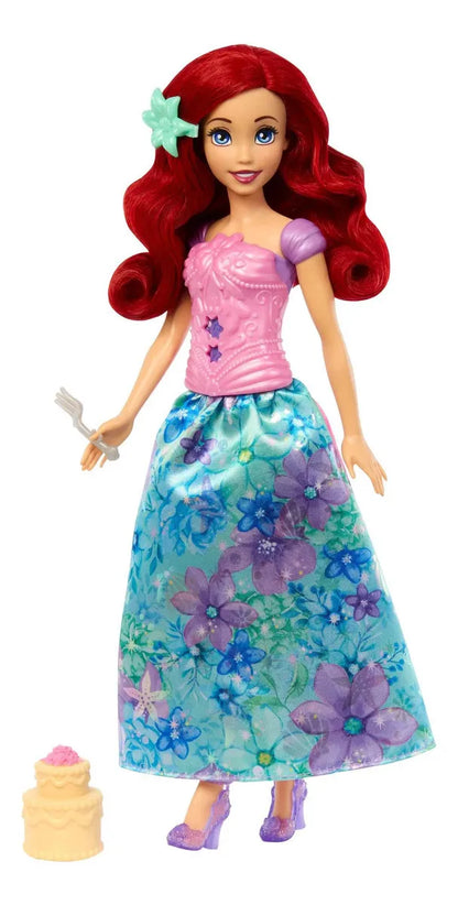 Disney Princesa Spin And Reveal Muñeca Ariel 29cm Mattel