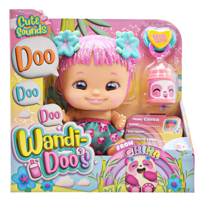 Wandi Doos Pack Muñecas Suecia Y China 14cm Sonidos Famosa