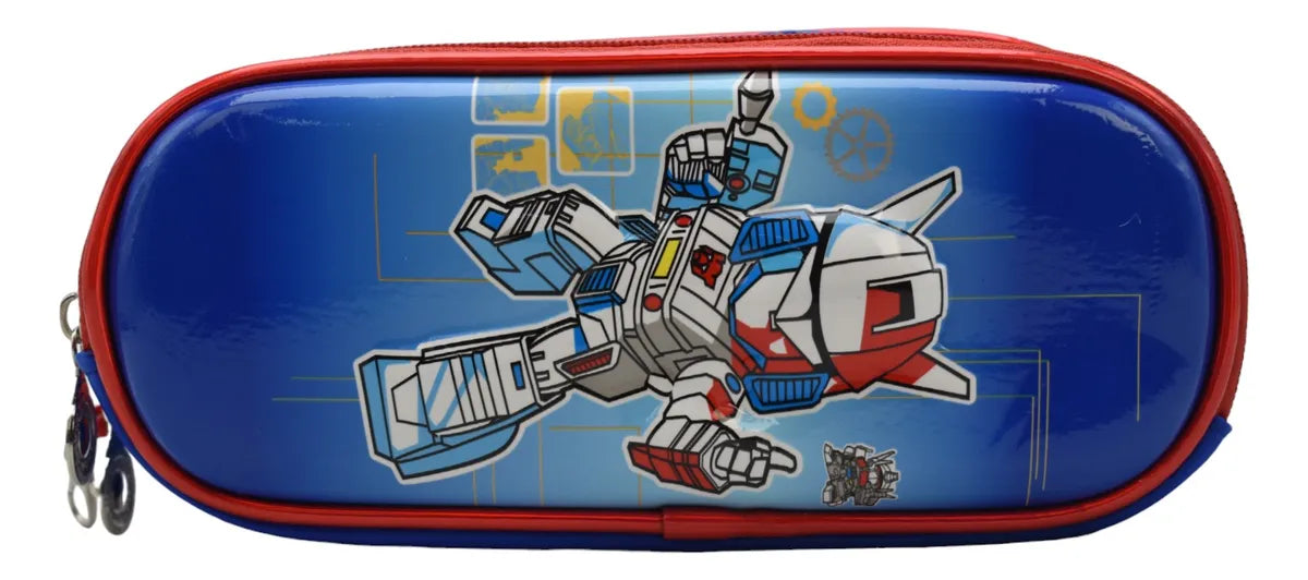 Mochila Robot Kit 3pz Primaria Ll24bpp502 Azul 3d
