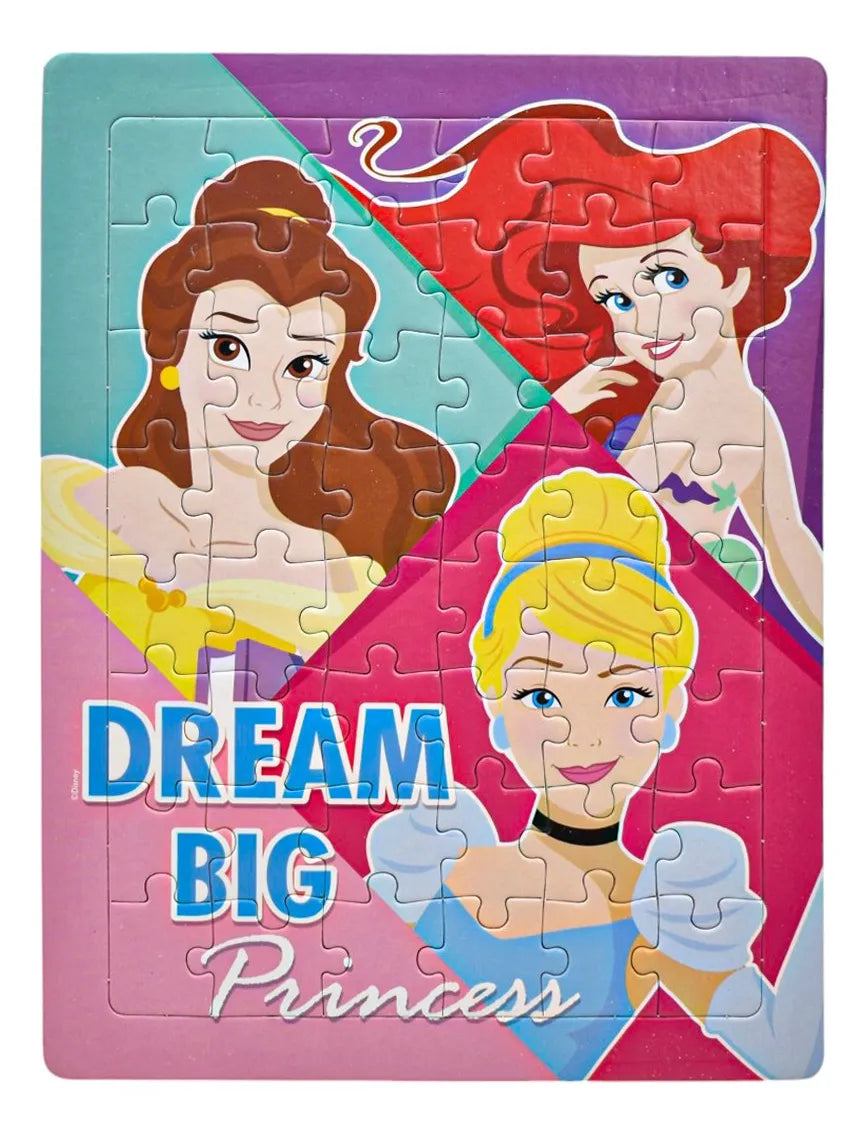 Princesas Frozen Pack 12 Rompecabezas 48pz C/u Bestway