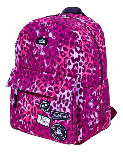 Disney Villains Primary School Backpack, Lunchbox and Pencil Case Set by Chenson, Bubblegum Pink Print