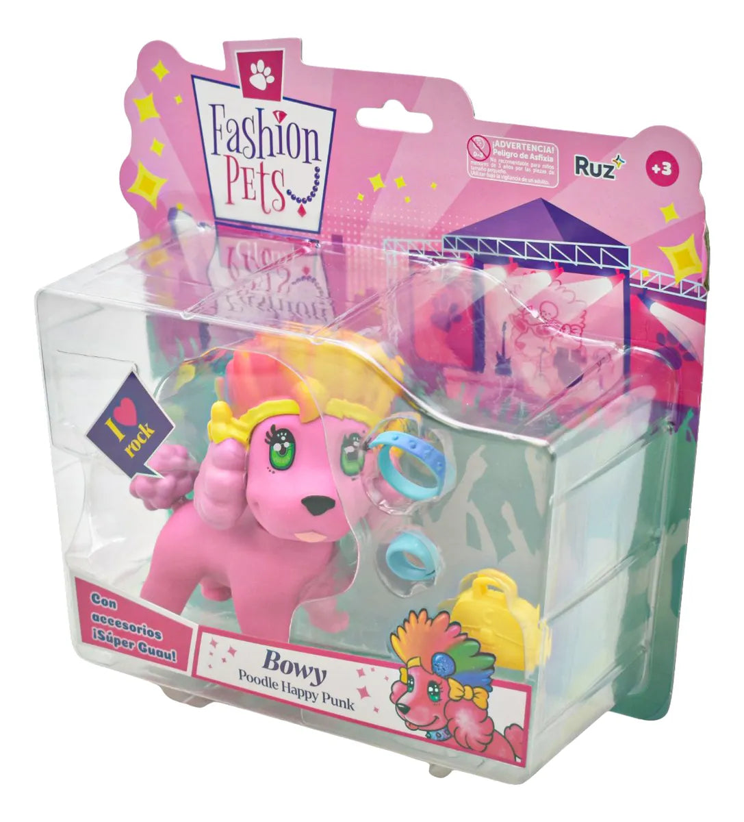 Fashion Pets with Accessories Pack of 6 Figures 12cm Ruz