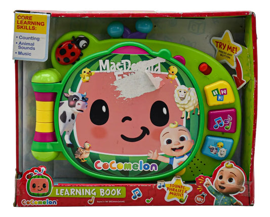 Cocomelon Learning Book Sonido Frases Y Musica Just Play Cf