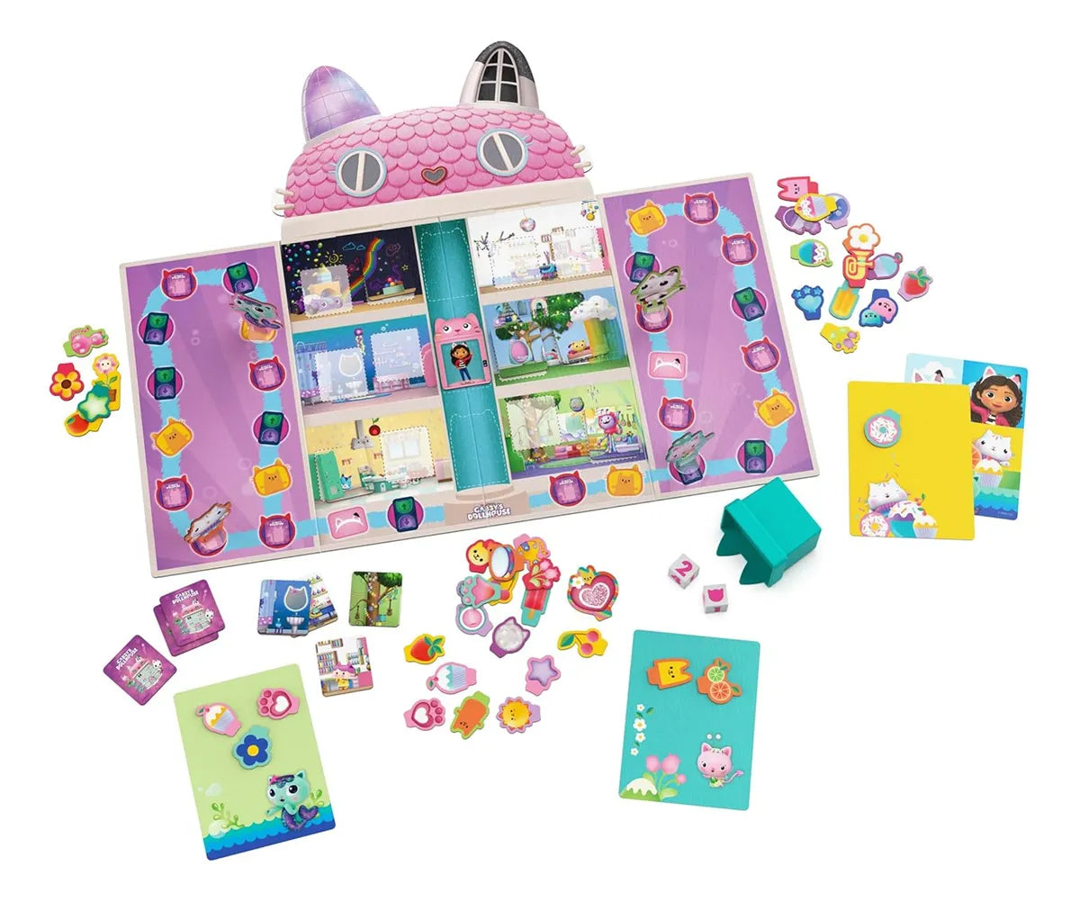 Gabbys Dollhouse Set Juego Adornos Y Meow Mazing Spin Master
