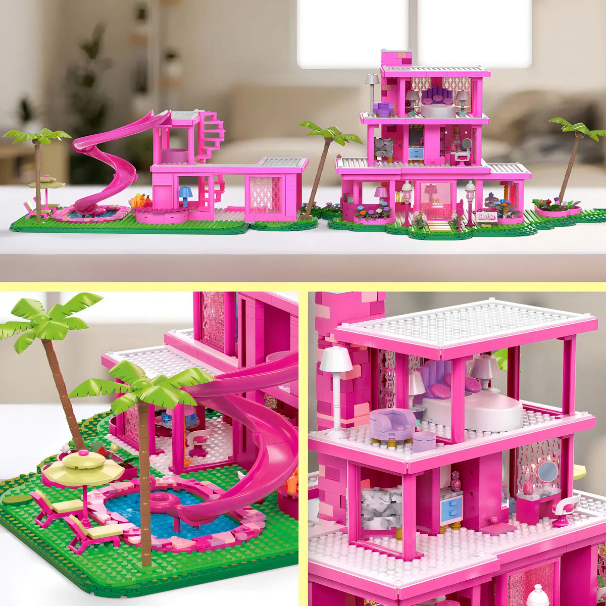 Mega Construx Barbie La Casa De Los Sueños Cantidad de piezas 1795