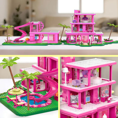 Mega Construx Barbie La Casa De Los Sueños Cantidad de piezas 1795