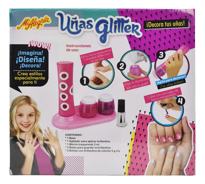 Uñas De Diamante Juego De Manicure Mi Alegría