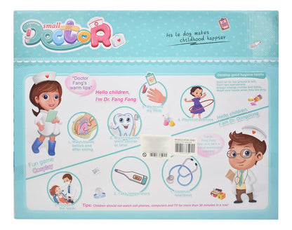 Set De Dentista Con 14 Pz Color Azul Small Doctor Df546-90ab