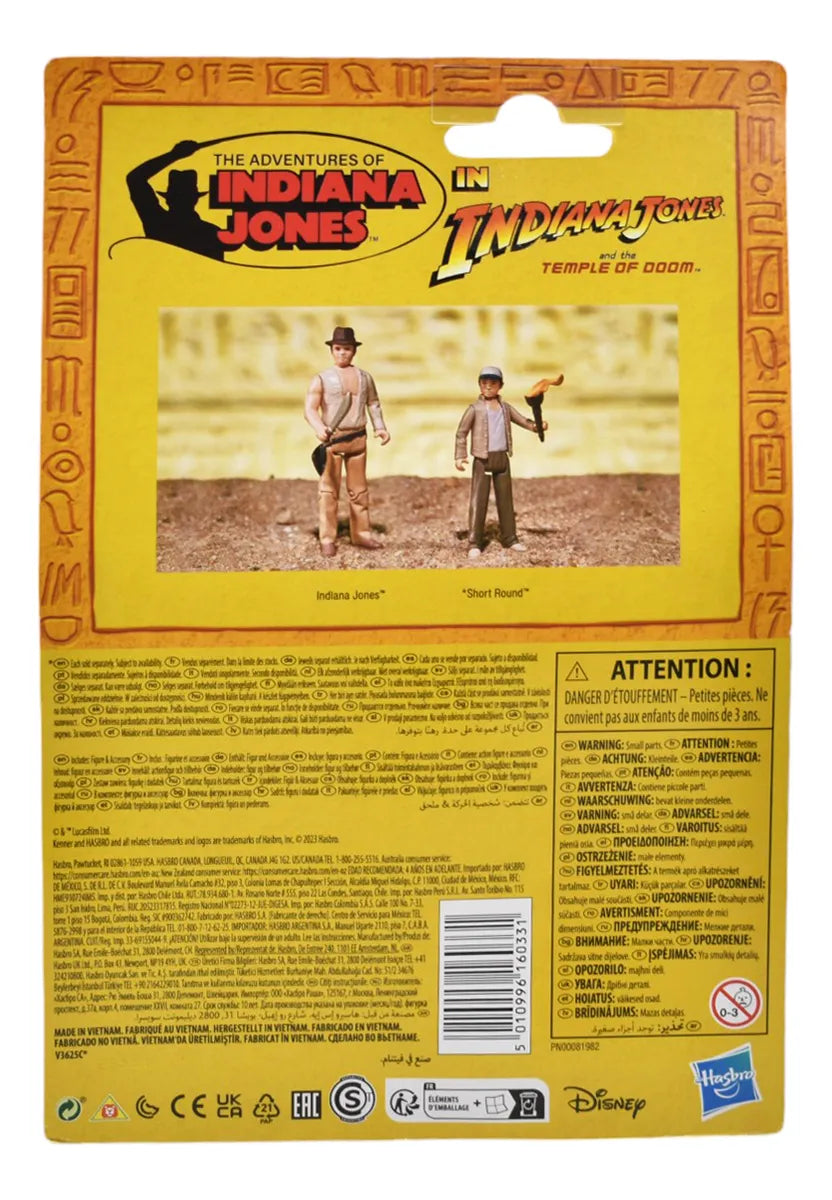 Figura Indiana Jones Templo Perdicion Vintage Hasbro Da