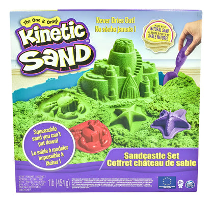 Kinetic Sand Castillo De Arena 454 Gr Verde Spin Master Verde