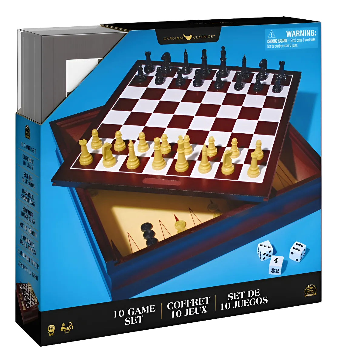Cardinal Classics Set De 10 Juegos De Mesa Spin Master