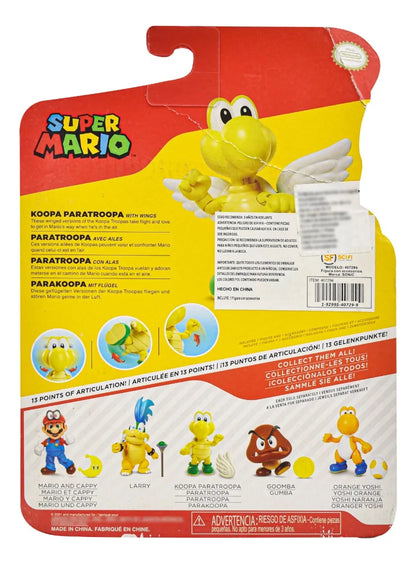 Super Mario Paratroopa Con Alas 9 Cm Jakks Pacific Cd
