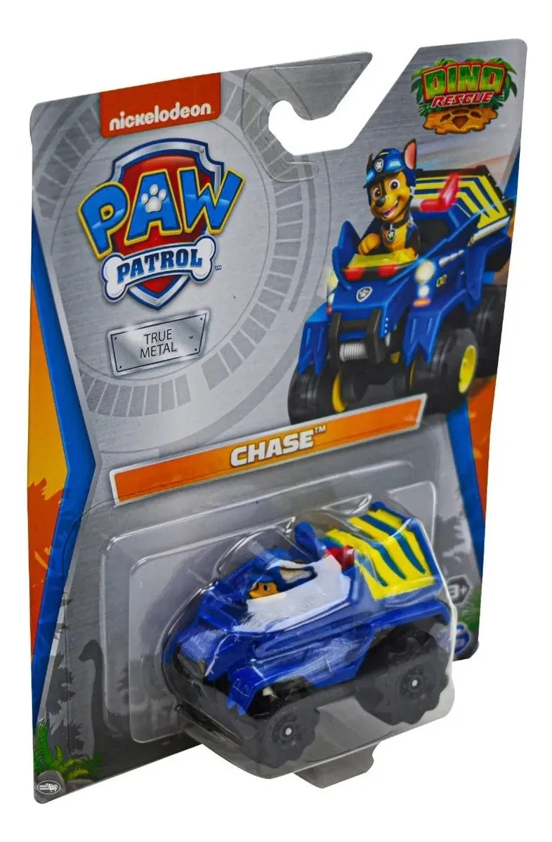 Paw Patrol Basico Y Dino Recue 3 Vehiculos Spin Master Chase Y Rex Multicolor