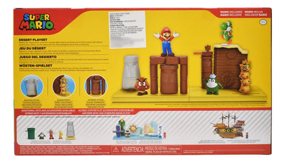 Super Mario Pack Desierto Y Dehesa Bellotera Jakks Pacific Multicolor